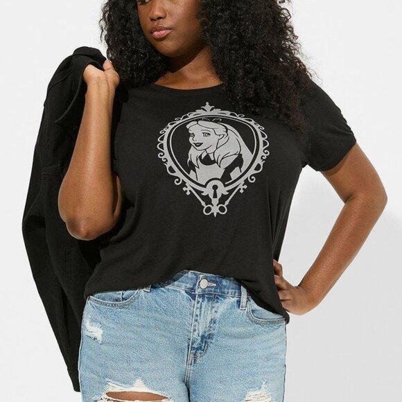 ❤️NWT VINTAGE TORRID TEE - DISNEY ALICE IN WONDERLAND CAMEO TOP - PLUS SIZE - Picture 10 of 14